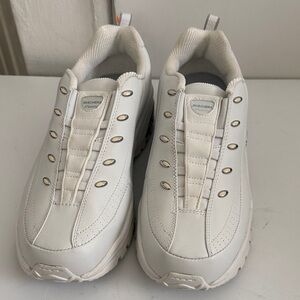 Skechers Off-White Slip-On Sneakers